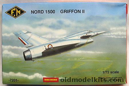 FM 1/72 Nord 1500 Griffon II, 7201 plastic model kit